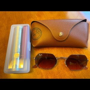 Ray Ban octagonal classic sunglasses - mint condition